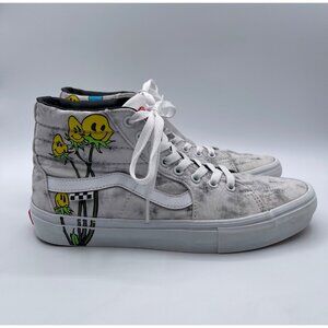 Vans Skate Sk8-Hi Twisted Positivity Grey Tie Dye Shoes M/9